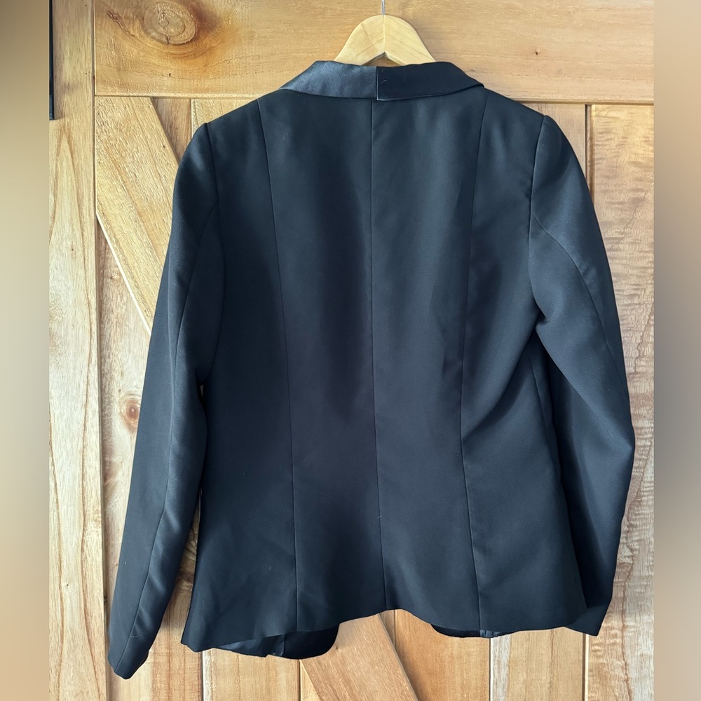 H&M Black Tuxedo style jacket - Picture 4 of 5